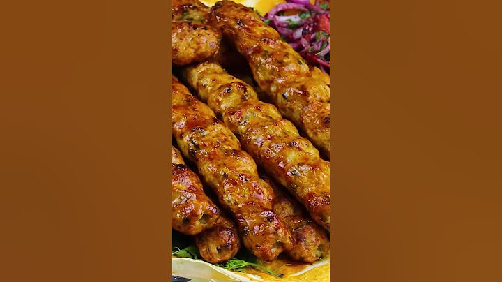 كباب الدجاج المشوي بالفرن 😋 بتتبيلة مميزة و طعم خراااافي 💥 لازم تجربية 😍