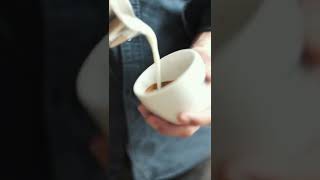 Cappuccino mit gescheiterter 