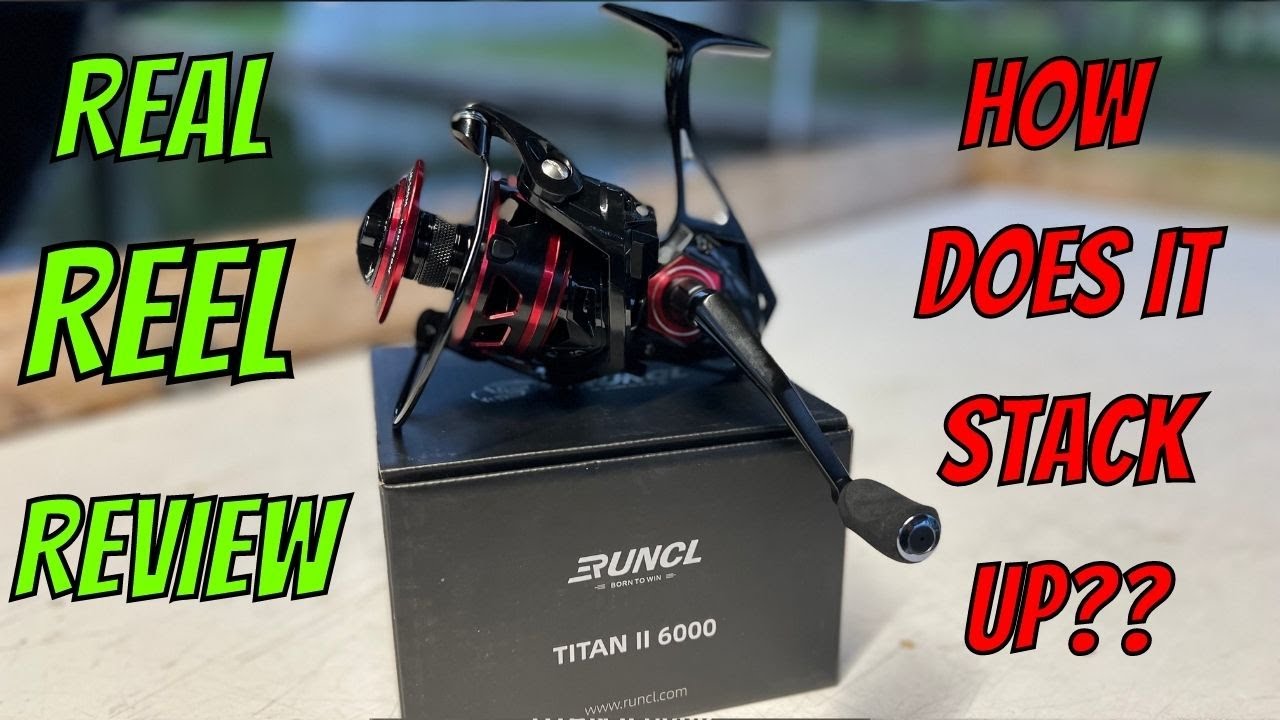 REAL REVIEW Of The RUNCL TITAN II 6000 - Big Spinning Reel For $60 -  Compared to Penn Reels 
