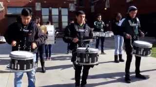 Open House Lane Tech Drumline 2014