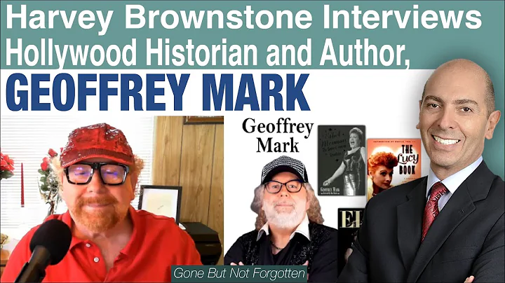 Harvey Brownstone with author Geoffrey Mark, on Lu...