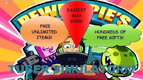 HOW TO GET UNLIMITED ITEMS FOR FREE! | TUBER SIMULATOR