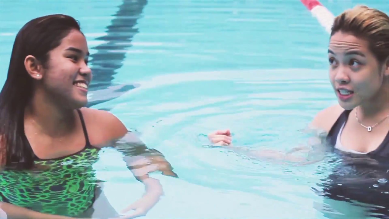 TRY OUT : Swimming with Jema Galanza and Nikki Pamintuan