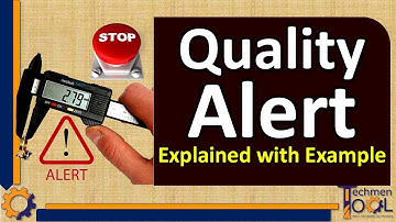 What is Quality Alert? | Quality Inspection | NC Product | Quality (QC/QA) | Explained with example