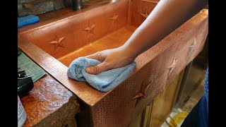How to Clean Copper Sinks