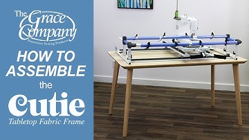 Assembling Your Cutie Tabletop Fabric Frame