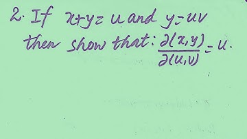 |TU | Advanced Calculus| Implicite Function | Jacobians| For BED, BSC and BA Final year.
