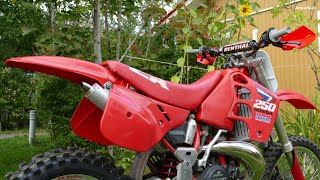 My Honda CR250R -89 is Back! - First Test Run