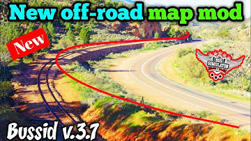 Map Mod Bussid 3.7- New off-road map mod for bus simulator Indonesia by AS gaming 295