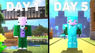 Minecraft, But I'm Trapped In The Old Tutorial Worlds
