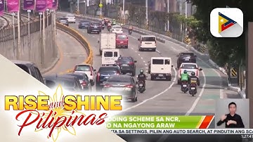 Number coding scheme sa NCR, epektibo na ngayong araw