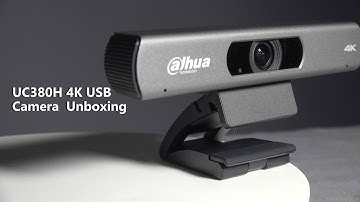 Dahua UC380H 4K USB Camera  Unboxing