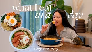 *realistic* what i eat in a day (easy comfort recipe)