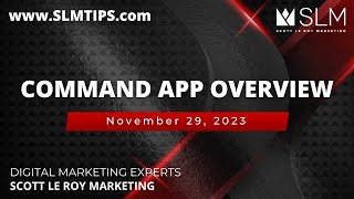 Command App Overview  11/29