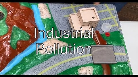 Industrial Pollution - Nonpoint Source Pollution Enviroscape Model