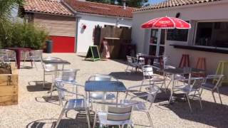 Bar snack camping la grande vallée la tranche sur mer