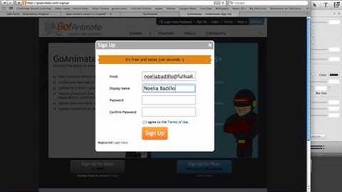 GoAnimate Tutorial 1