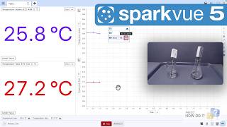 Rename a Measurement (Sparkvue 5)
How do I rename measurements in a Sparkvue experiment to give them descriptive identifiers?
Video recorded with Sparkvue version 5.0 in May 2026. Rename a Measurement (Sparkvue 5)