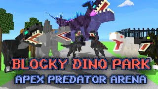 TEST YOUR COURAGE IN PREDATOR ARENA! The Most Exciting Blocky Dino Park Game S1 v21 Indonesia screenshot 4