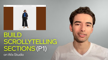 Create a scrollytelling section using color and imagery (Part 1) | Wix Studio