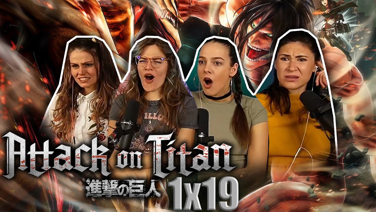 Attack on Titan 1x19: Bite: The 57th Exterior Scouting Mission, Part 3 REACTION