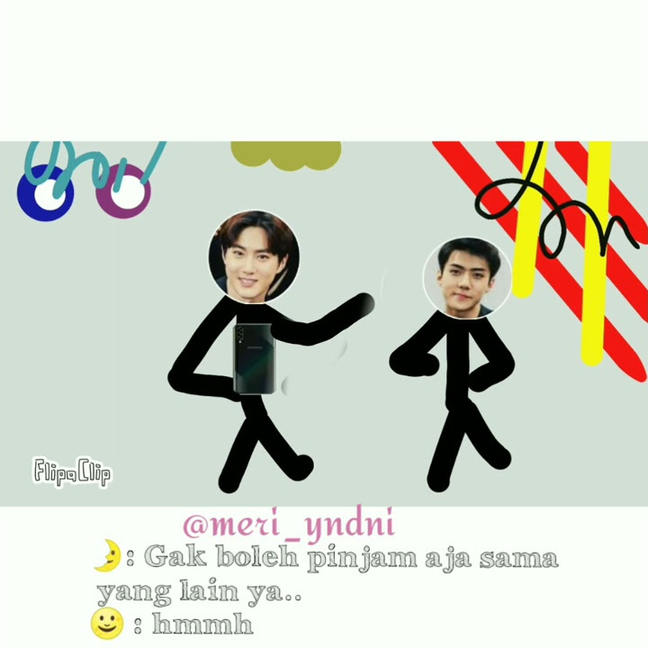 Animasi Sehun EXO Kehilangan Ponsel 😂😂 Comment guys