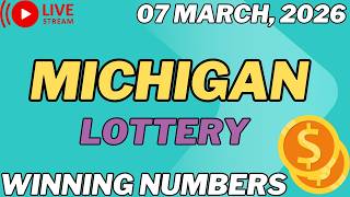 Michigan Midday Lottery Results For - 07 Mar, 2026 - Daily 3 - Daily 4 -   Powerball - Mega Million