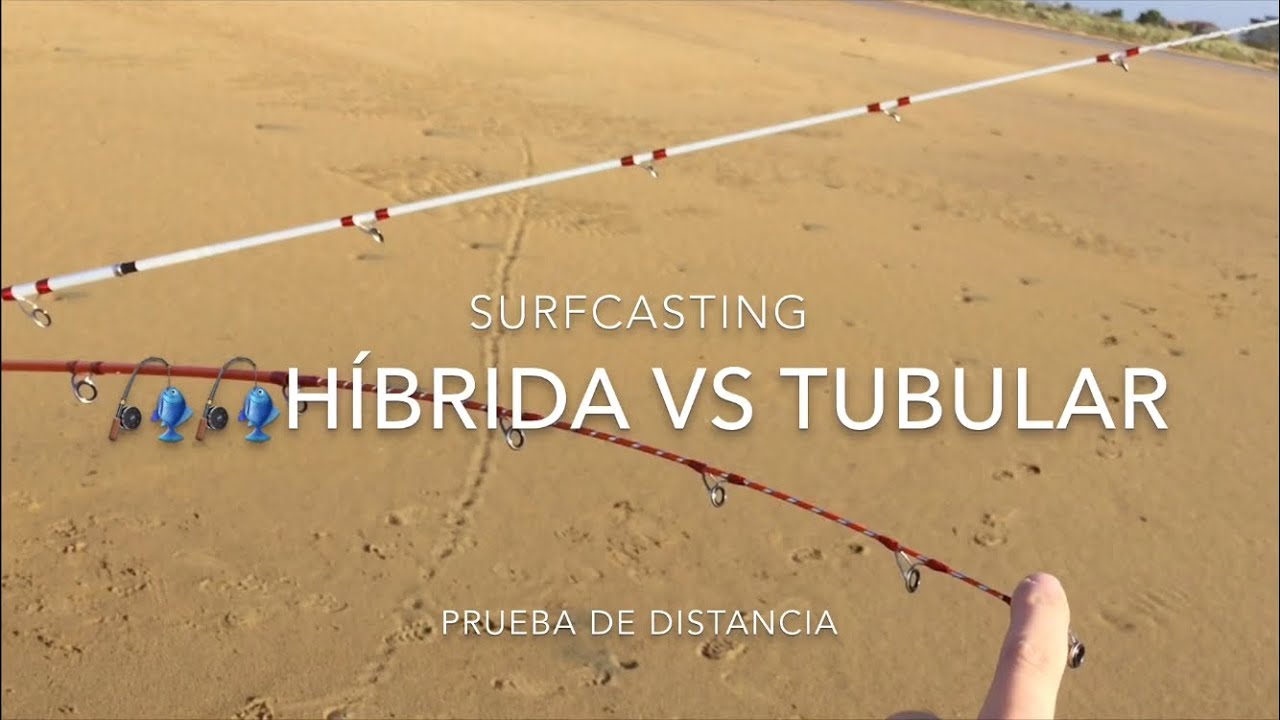 Pescando mitos del surfcasting 🎣 Lanzan menos las cañas híbridas??