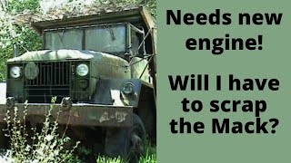 What will be the fate of the old Mack military truck?