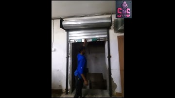 #manualrollingshutter|#karachbakeryinc|#GIslats|#bigprofilecapsule|#pushpullshutter|#Rollingshutter|