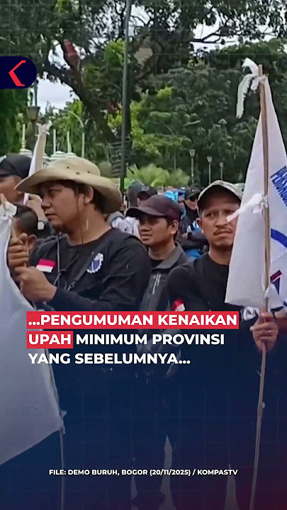 BURUH BATAL DEMO DI ISTANA MERDEKA JAKARTA DAN DPR HARI INI (24/11) #short