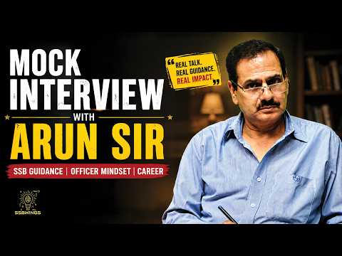 Mock SSB Interview by Col. Arun (Ex-IO) | NDA, CDS, AFCAT SSB 2026 | SSBWINGS