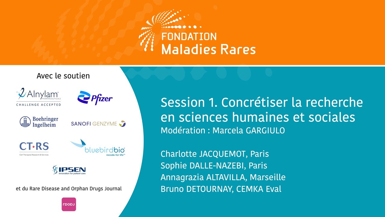 Session 1. Concrétiser la recherche en sciences humaines et sociales : Sophie DALLE-NAZEBI