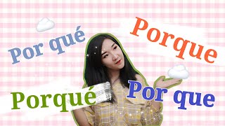 【分享好消息!】#2 Porque, Por qué, Porqué, Por que区别和用法| 西班牙语学习 | 西班牙语近义词辨析 | 區別和用法 |