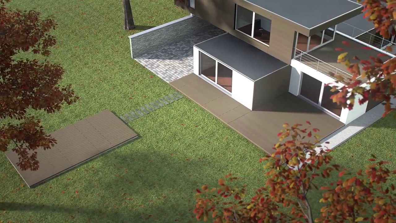 Pose du lame de terrasse Twinson | Deceuninck