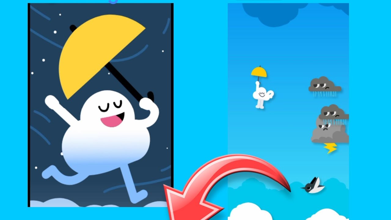 Gogle offline game high scores |google cloud umbrella high score | my first video