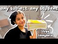 How to MEMORIZE anything FAST, EASILY and ACCURATELY+ free template✨