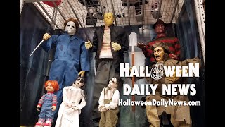 Halloween 2022 Lowe's Store Walkthrough Part 3 - Animatronics, Inflatables | HalloHunting Camera Feed