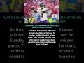 🏈 RAVENS UPDATE — LAMAR JACKSON OUT VS. BEARS; HUNTLEY STARTS! #news #sports #nfl #ravens #shorts