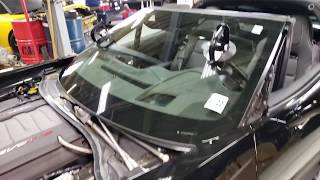 Chevrolet Corvette Grand Sport heads up  Windshield Replacement Tips