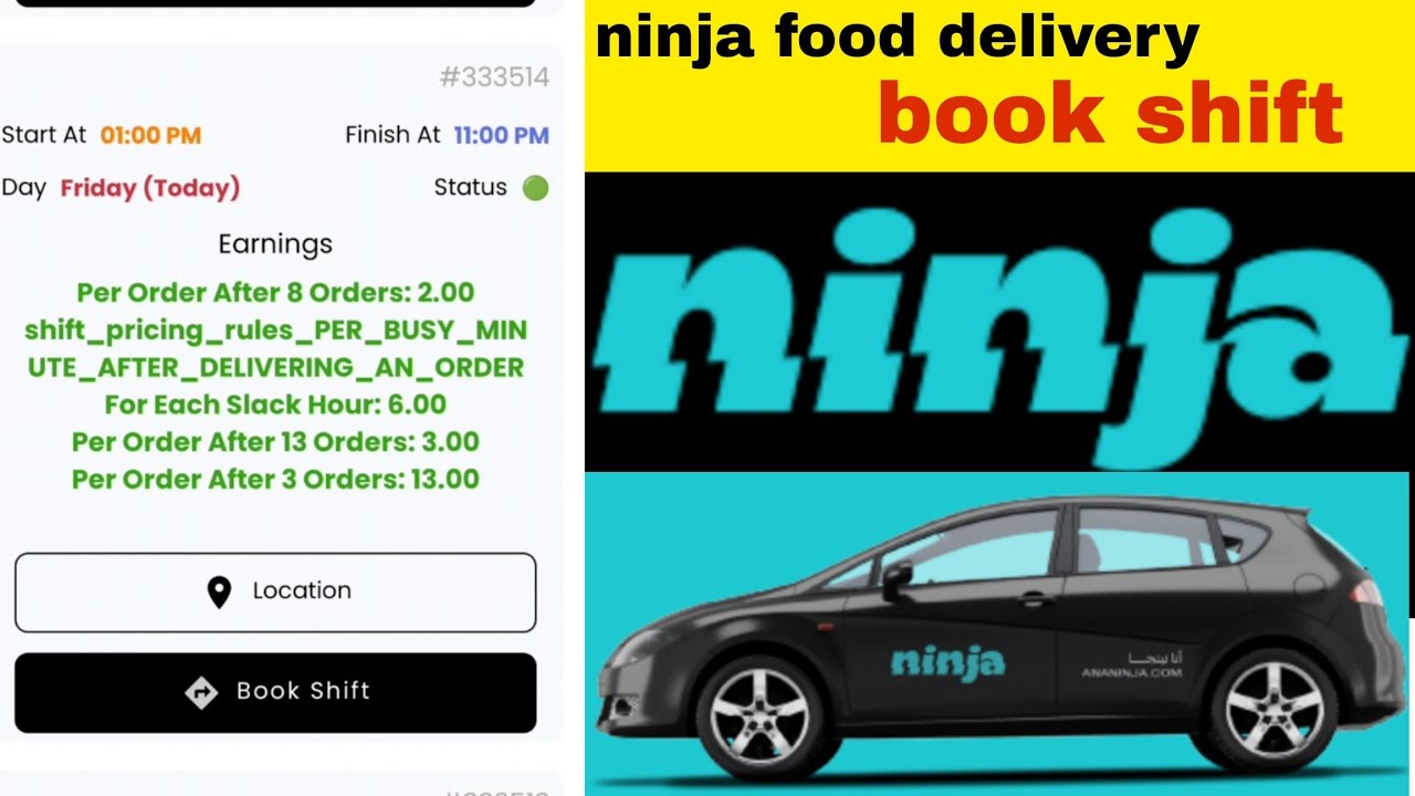 how to book shift ninja food delivery ksa ninja mein easily shift kaise book Karen urdu Hindi