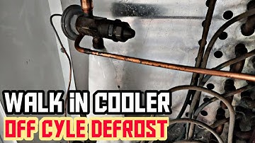 Walk In Coolers And Off Cycle Defrost - Avoiding Freeze Ups