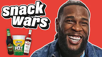 Burna Boy Gets Fired Up Comparing British & Nigerian Food | Snack Wars