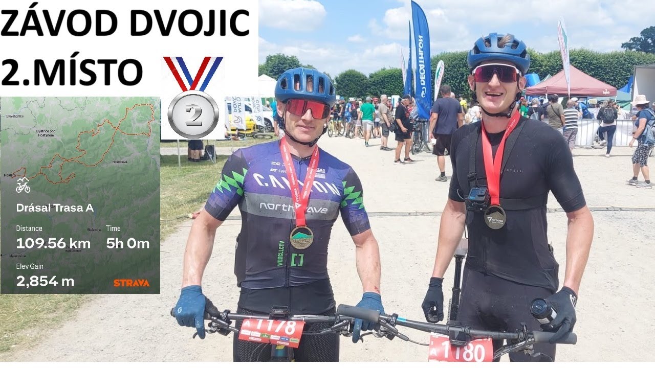 DRÁSAL BIKEMARATHON | 2025 | TRASA A 109 KM | 3021m PŘEVÝŠENÍ