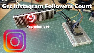 Arduino Instagram Stats Library
