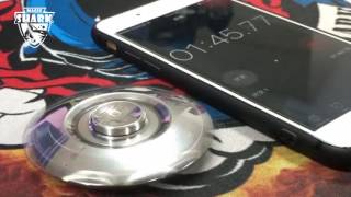 Magicshark UFO Stainless Steel Fidget Spinner With High Speed R188 Bearing