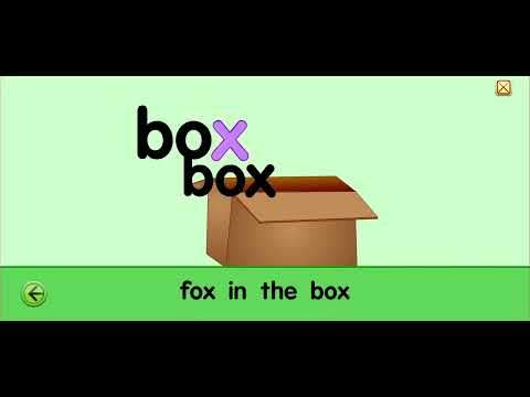 Starfall Letter X Box