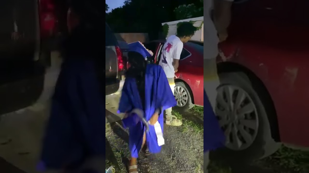 Lady graduation money box