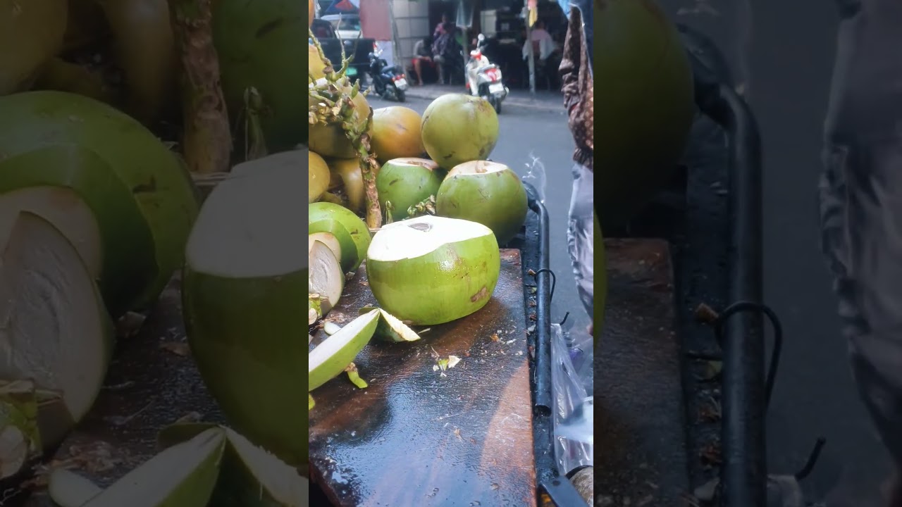 I Finally Learned How To Cut A Coconut