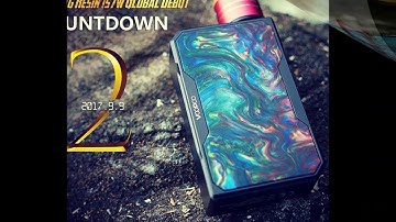 Enjoy your weekends with VOOPOO Black Drag Resin 157W MOD